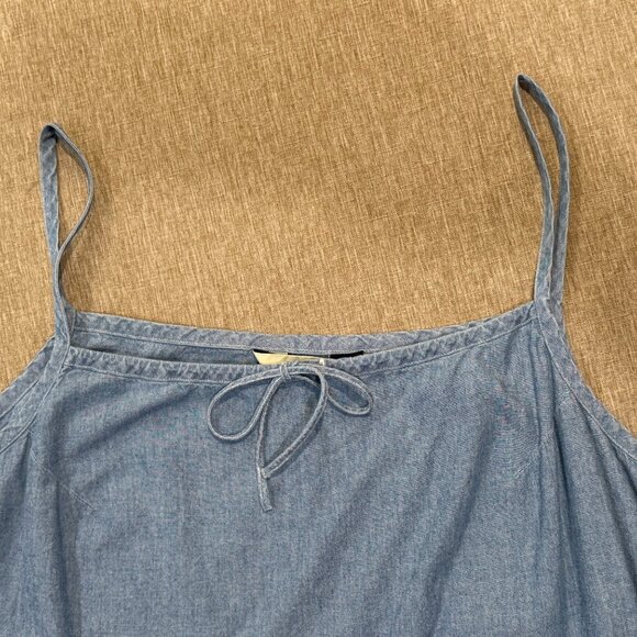 Eddie Bauer Denim Blue Maxi Dress - Picture 3 of 5